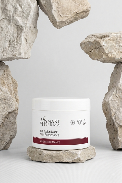 Заполняющая маска-биомиметик с витамином С 300 Smart4Derma - Фото 1 Заполняющая маска-биомиметик с витамином С 300 Smart4Derma - изображение 1