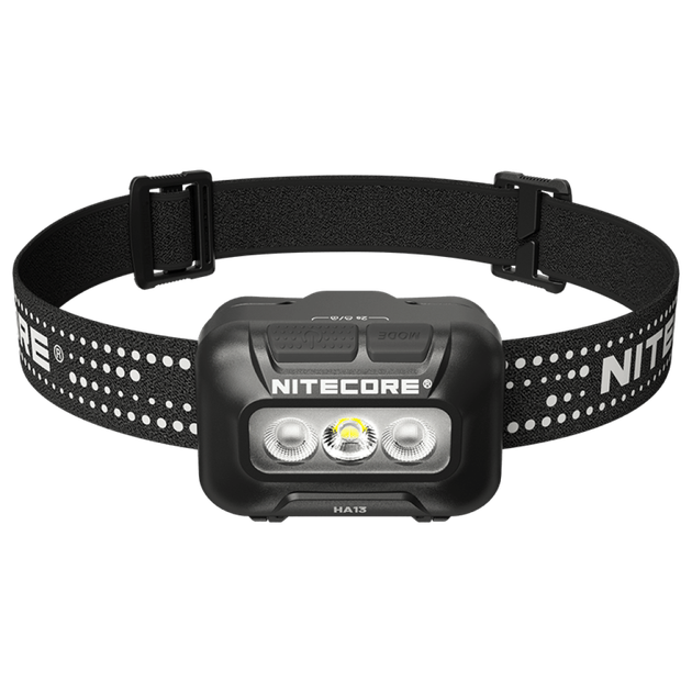 Налобный фонарь Nitecore HA13 (2026) RGB с универсальным питанием (3xAAA, 350Лм, 80м,USB-C) - Фото 1 Налобный фонарь Nitecore HA13 (2026) RGB с универсальным питанием (3xAAA, 350Лм, 80м,USB-C) - изображение 1
