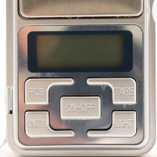 Ювелирные весы до 100г ( 120x62x20 мм) Pocket Scale QCP100, Серые / Электронные мини веса / Карманные весы - изображение 4