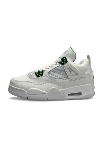 Кросівки жіночі Air Jordan 4 Retro White Metallic Green 36(23см) ( B1192) - Фото 1 Кросівки жіночі Air Jordan 4 Retro White Metallic Green 36(23см) ( B1192) - изображение 1