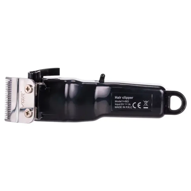 Машинка для стрижки LED професійна з насадками VGR HP-V-683 - зображення 3