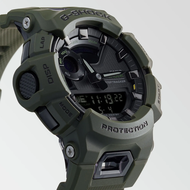 Тактические часы Casio G-SHOCK GBA-900UU -олива - изображение 3