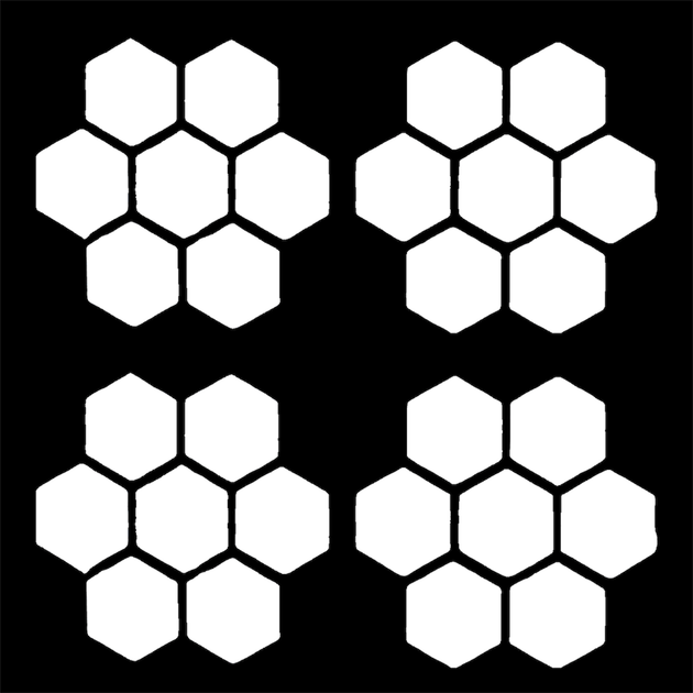 Светоотражающие термопатчи «Hexagon» 4шт термопатчи для одежды — повышение видимости и безопасности в сумерках - Фото 4 Светоотражающие термопатчи «Hexagon» 4шт термопатчи для одежды — повышение видимости и безопасности в сумерках - изображение 4