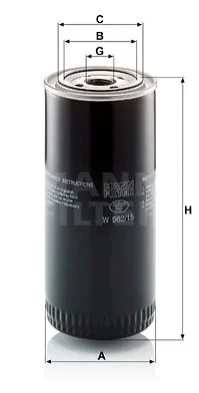 Гідравлічний фільтр MANN W96215 - изображение 2