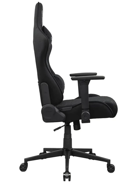 Игровое кресло Armor One V2 Black F, текстильная ткань, стальной каркас, черный - изображение 4
