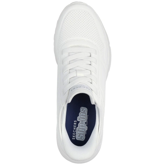 Кросівки UNO LITE Skechers 183125 WHT 45 Білий (198739990638) - Фото 3 Кросівки UNO LITE Skechers 183125 WHT 45 Білий (198739990638) - изображение 3