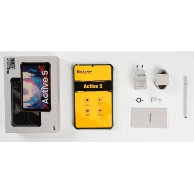 Планшет Blackview Tab Active 5 8.68'' 6/128GB LTE Rugged NFC Black-Orange (6931548326304) - зображення 8