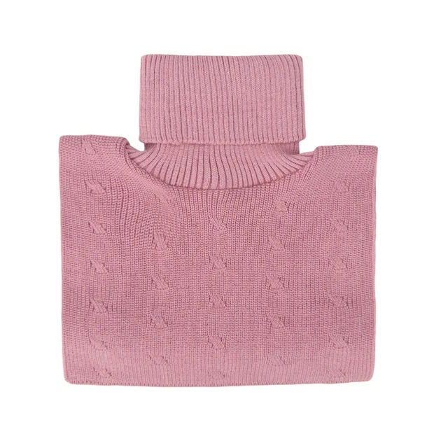 В'язана манішка "Юта" unisex one size 04551 Пудра Talvi - Фото 1 В'язана манішка "Юта" unisex one size 04551 Пудра Talvi - зображення 1