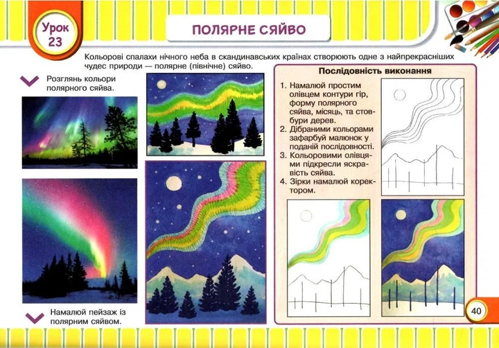 Книга Маленький художник. Альбом-посібник з образотворчого мистецтва.3 кл - Світлана Демчак (Украинский язык) - Фото 3 Книга Маленький художник. Альбом-посібник з образотворчого мистецтва.3 кл - Світлана Демчак (Украинский язык) - изображение 3