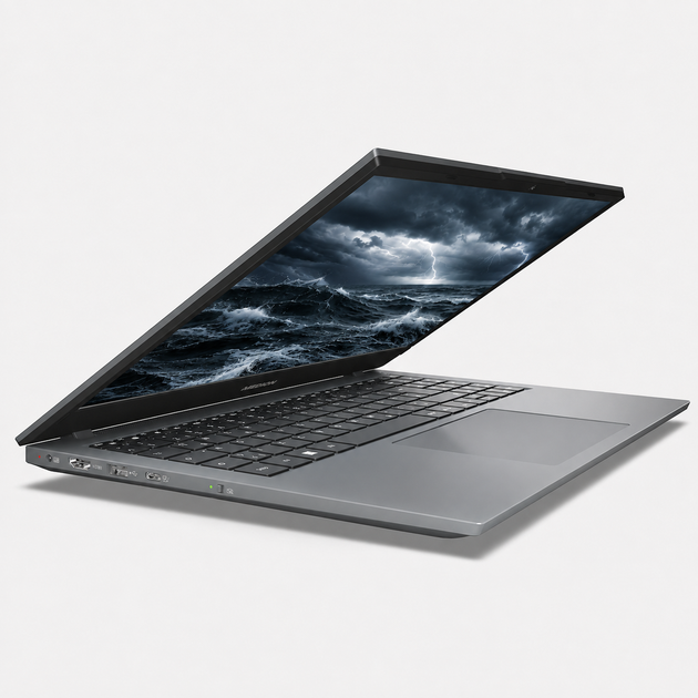Ноутбук 15,6" Medion (Lenovo Group) E15415 | IPS (1920x1080) FullHD | Intel Core i5-10210U | Intel UHD Graphics | RAM 8 ГБ | SSD 512 ГБ | Win11 (5449) - Уценка - изображение 4