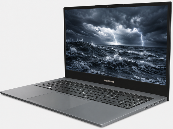 Ноутбук 15,6" Medion (Lenovo Group) E15415 | IPS (1920x1080) FullHD | Intel Core i5-10210U | Intel UHD Graphics | RAM 8 ГБ | SSD 512 ГБ | Win11 (5449) - Уценка - изображение 6