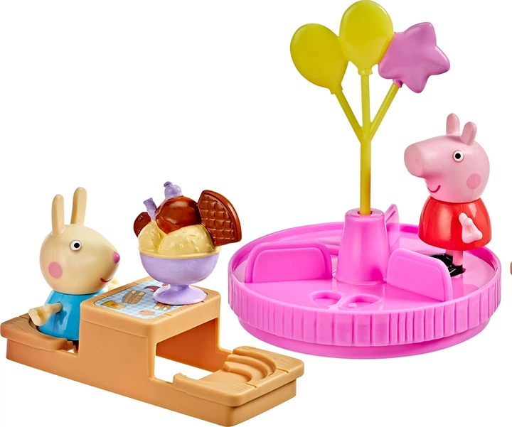 Игровой набор Peppa Pig Figurines серии Моменты с Пеппой Карусель и лакомства (G1873) - изображение 2