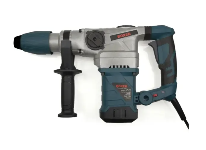 Перфоратор BOXER BX-163 2950 Вт з патроном SDS-Plus силою удару 5.5 Дж трьома режимами роботи ударним механізмом швидкістю до 4000 уд/хв для свердління бетону цегли каменю довбання та монтажних робіт - Фото 3 Перфоратор BOXER BX-163 2950 Вт з патроном SDS-Plus силою удару 5.5 Дж трьома режимами роботи ударним механізмом швидкістю до 4000 уд/хв для свердління бетону цегли каменю довбання та монтажних робіт - зображення 3