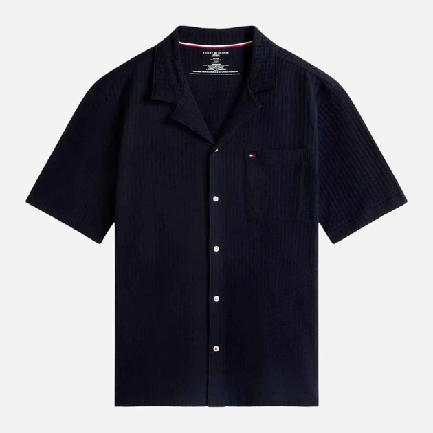 Пижама (рубашка + штаны) мужская хлопковая Tommy Hilfiger 950537204 L Синяя (1161162256) - изображение 9