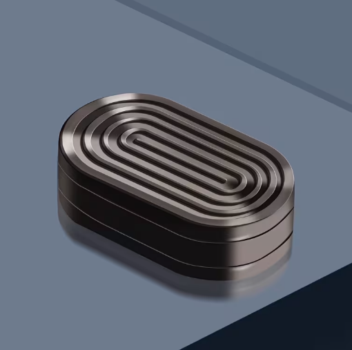 Магнітний Антистрес слайдер Portable Fidget іграшка з металу фіджет Чорний - Фото 6 Магнітний Антистрес слайдер Portable Fidget іграшка з металу фіджет Чорний - зображення 6