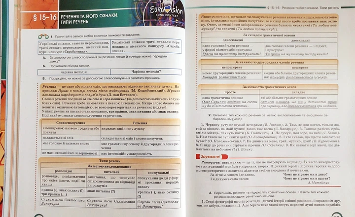 Украинский язык 8 класс НУШ (учебник для школ и лицеев общего среднего образования) - изображение 4