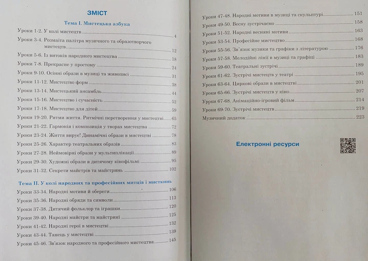 Мистецтво 5 клас НУШ (підручник інтегрованого курсу закладів загальної середньої освіти) - Фото 2 Мистецтво 5 клас НУШ (підручник інтегрованого курсу закладів загальної середньої освіти) - зображення 2