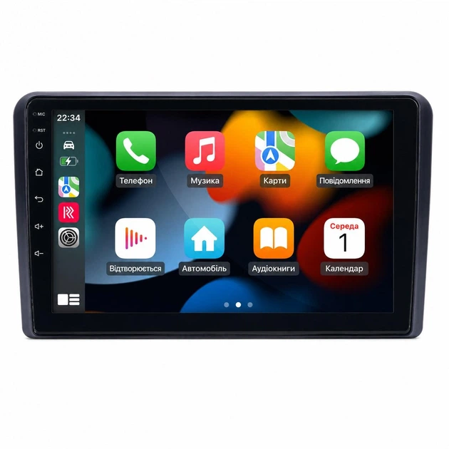 Штатная автомагнитола Audi A4 2000-2009 4/64Gb 4G CarPlay Android Auto DSP TDA7851 сенсорная авто магнитола в машину с экраном 2K QLED 9.5 дюймов штатное головное устройство андроид 14 - изображение 2