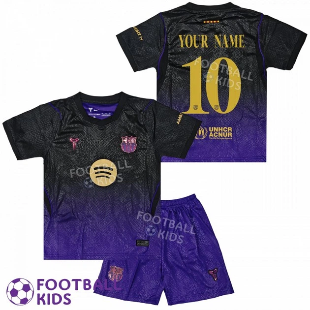 Детская футбольная форма с Вашей фамилией FC Barcelona x Kobe Bryant 2027 Away 145-155 см (set4897-138706-4) - Фото 1 Детская футбольная форма с Вашей фамилией FC Barcelona x Kobe Bryant 2027 Away 145-155 см (set4897-138706-4) - изображение 1