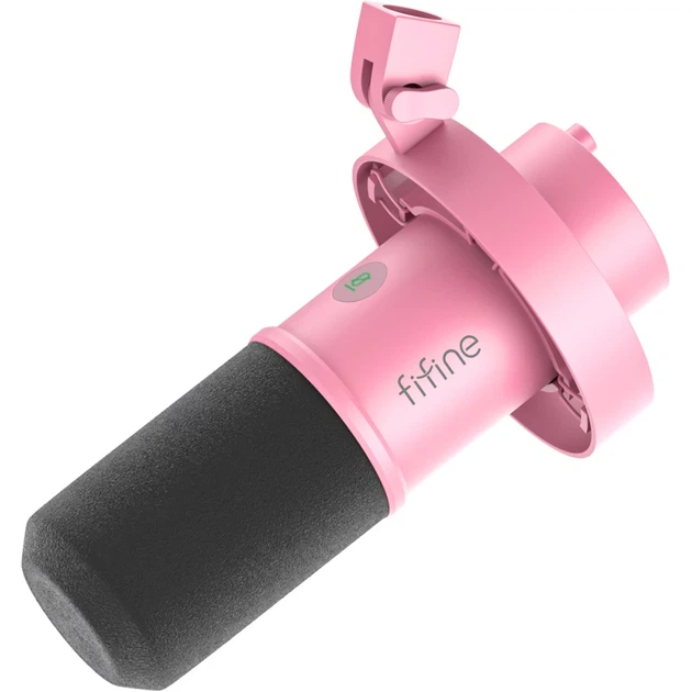Микрофон динамический Fifine K688P Pink (5410464334842) - Фото 2 Микрофон динамический Fifine K688P Pink (5410464334842) - изображение 2