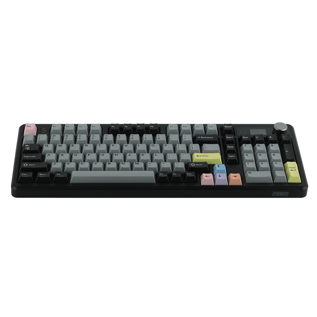 Клавіатура бездротова EPOMAKER TH99 PRO Creamy Jade Switch Black - зображення 4