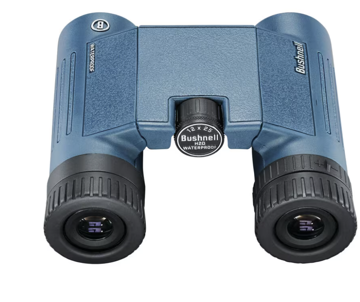 Бінокль Bushnell H2O 12x25 Roof Porro Синій 132105R - зображення 4