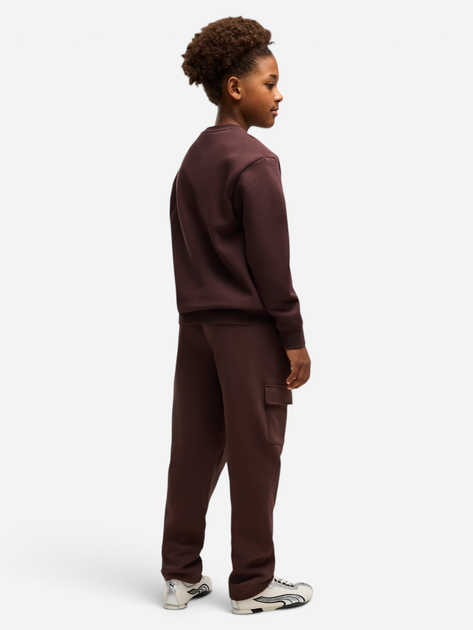 Подростковый спортивный костюм (свитшот + штаны) для мальчика Puma Essentials Elevated 69521833 158-164 см Chocolate Fondue (4070033473351) - изображение 2