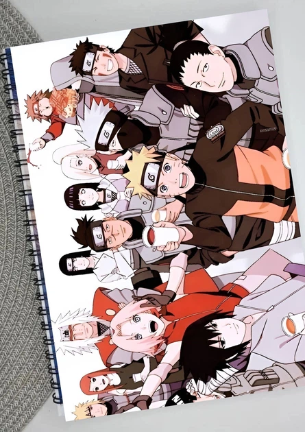 Скетчбук Наруто Naruto 30 аркушів А5 на пружині 19006 - Фото 1 Скетчбук Наруто Naruto 30 аркушів А5 на пружині 19006 - зображення 1