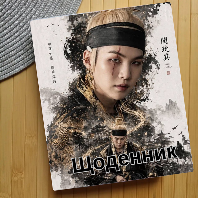 Дневник Шуга Мин Юнги Suga Agust D БТС BTS (30515) - Фото 1 Дневник Шуга Мин Юнги Suga Agust D БТС BTS (30515) - изображение 1