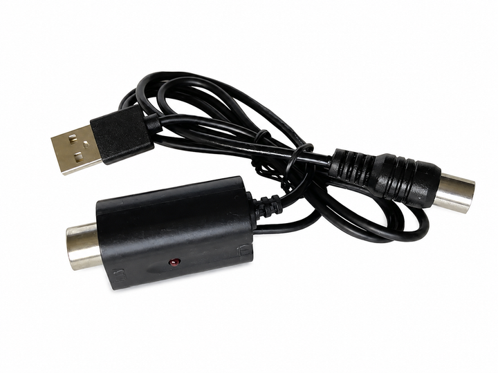 Інжектор живлення USB 5V для активної Т2 антени (USB-5V) - Фото 2 Інжектор живлення USB 5V для активної Т2 антени (USB-5V) - зображення 2