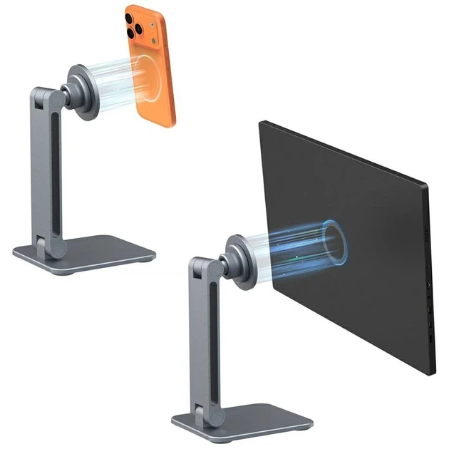 Uchwyt samochodowy 4smarts ErgoPro Desk Stand Grey (4252011914401) - Zdjęcie 2 Uchwyt samochodowy 4smarts ErgoPro Desk Stand Grey (4252011914401) - obraz 2