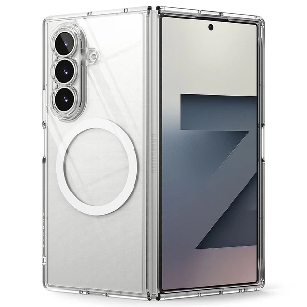 Etui do smartfona Samsung Galaxy Z Fold7 Ringke Fusion Magnetic Clear with MagSafe (8800293855293) - Zdjęcie 9 Etui do smartfona Samsung Galaxy Z Fold7 Ringke Fusion Magnetic Clear with MagSafe (8800293855293) - obraz 9