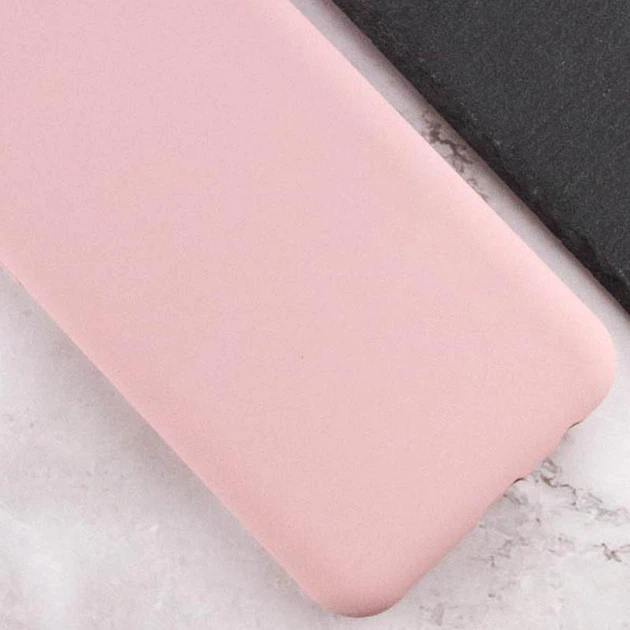 Чехол TPU GETMAN Liquid Silk Full Camera для Samsung Galaxy A06 Розовый / Pink Sand - изображение 3