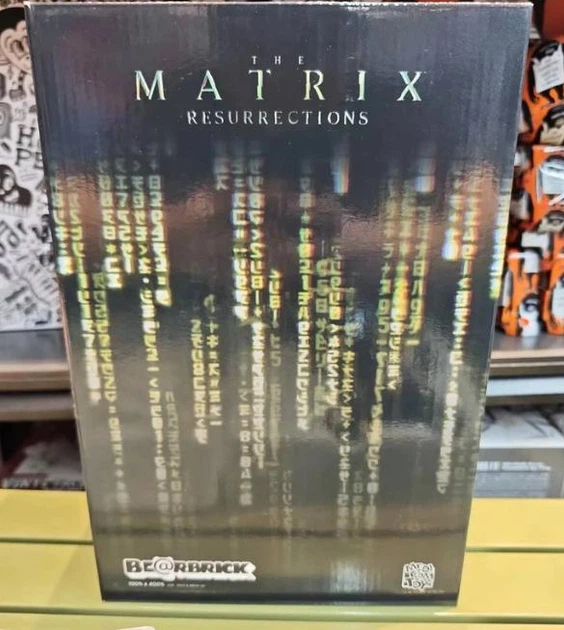 Статуетка Bearbrick "The Matrix Resurrections" 100% & 400% Set Medicom Toy - изображение 3