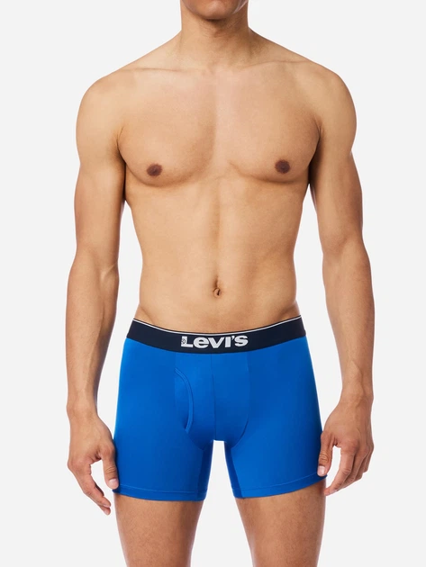Набор трусов боксеров мужских Levi`s 98686914 L 5 шт Синий (1159864044) - Фото 2 Набор трусов боксеров мужских Levi`s 98686914 L 5 шт Синий (1159864044) - изображение 2