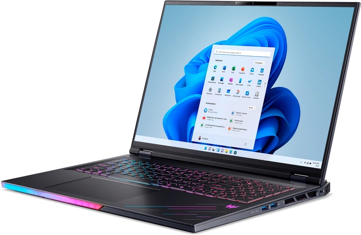 Ноутбук Acer Predator Helios 18 AI PH18-I71-9001 (NH.U3HEU.003) Abyssal Black - изображение 3
