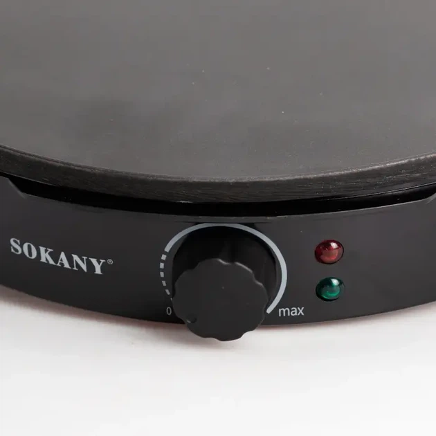 Млинниця електрична Sokany SK-BBQ-842 електромлинниця Ø30 см автоматична млинниця для дому професійна - изображение 4