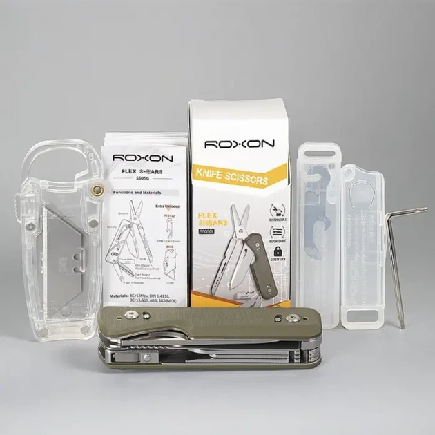 Мультитул Roxon Flex S505G, зеленень - зображення 12