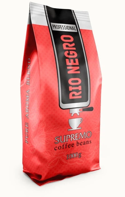 Кава в зернах Rio Negro Supremo 1 кг - Фото 1 Кава в зернах Rio Negro Supremo 1 кг - зображення 1