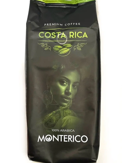 Кава у зернах Monterico Premium Koffee Costa Rica 1кг Іспанія - Фото 1 Кава у зернах Monterico Premium Koffee Costa Rica 1кг Іспанія - изображение 1