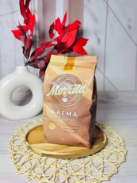 Кава в зернах Merrild Crema 1000г - изображение 2
