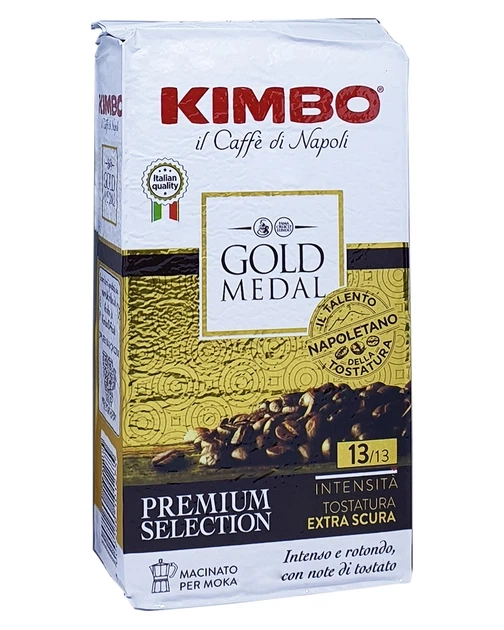 Кава мелена Kimbo Medal Gold 250 г - Фото 1 Кава мелена Kimbo Medal Gold 250 г - изображение 1