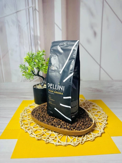 Кава зернова Pellini n°3 Gran Aroma 100% Arabica 1кг - зображення 2