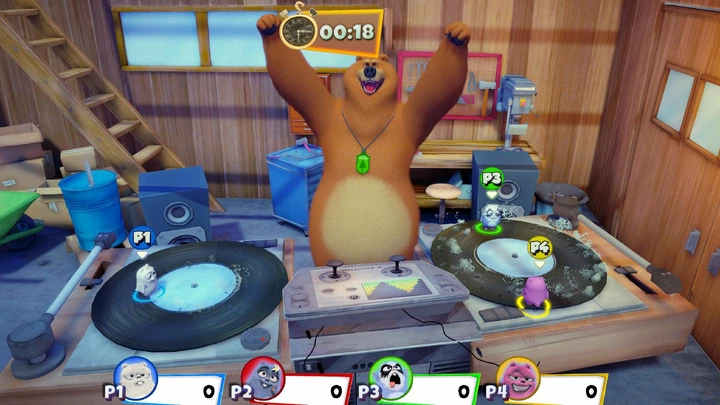 Ключ активації Grizzy and the Lemmings - Crazy Party для Xbox Series S/X - зображення 2