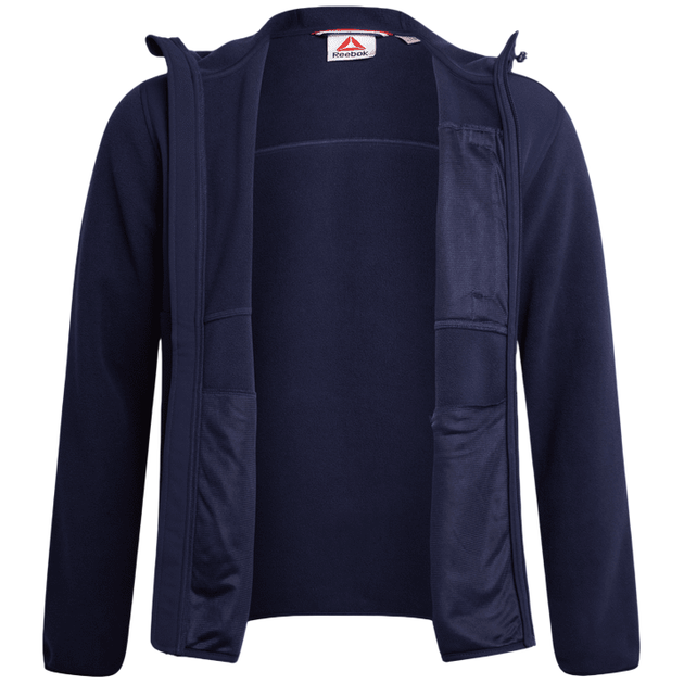Чоловіча куртка Reebok Polarfleece Softshell Синя (Розмір XL) - Фото 3 Чоловіча куртка Reebok Polarfleece Softshell Синя (Розмір XL) - изображение 3