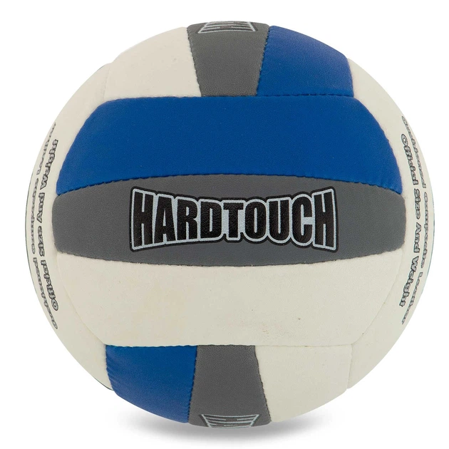 М'яч волейбольний HARD TOUCH, біло-синій, розмір 5, PU, 18 панелей, для тренувань та змагань у залі та на вулиці(OB_64C5691125ED) - зображення 2