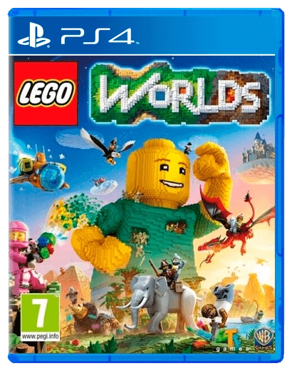 Игра Lego Worlds для PS4 (Blu-ray диск) RUS Б/У - Фото 1 Игра Lego Worlds для PS4 (Blu-ray диск) RUS Б/У - изображение 1