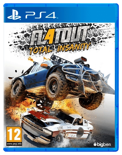 Игра Flatout 4: Total Insanity для PS4 (Blu-ray диск) SUB Б/У - Фото 1 Игра Flatout 4: Total Insanity для PS4 (Blu-ray диск) SUB Б/У - изображение 1