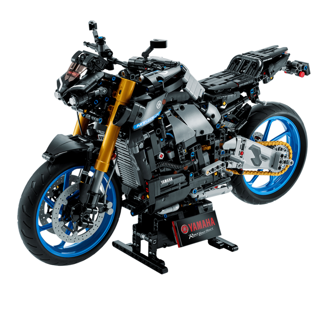 Конструктор мотоцикл Yamaha MT-10 SP 1478 деталей, масштаб 1:5, 44 см, коробка и подвеска. - Фото 2 Конструктор мотоцикл Yamaha MT-10 SP 1478 деталей, масштаб 1:5, 44 см, коробка и подвеска. - изображение 2