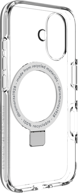 Чохол для смартфона Dbramante1928 Iceland Ultra D3O MagSafe Kickstand для Apple iPhone 16 Transparent (IUK1CL006292) - зображення 2